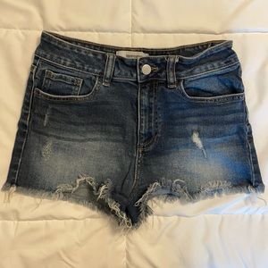 PINK | Denim Cut-Offs